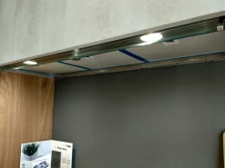 Outlet Cucina moderna lineare Cucina noce dozuki a prezzo ribassato Cucine Lineari|Cucine Moderne