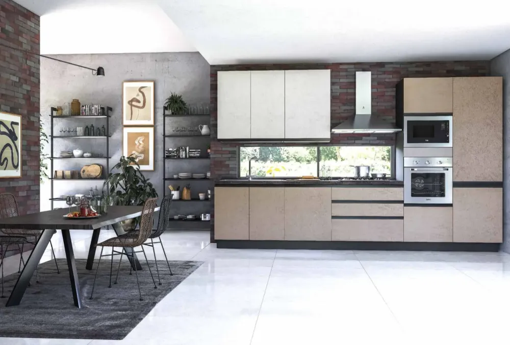 Cucina moderna lineare Dalla t a prezzo scontato^Md work