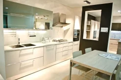 Cucina moderna lineare Diamante a prezzo ribassato^Veneta Cucine Outlet