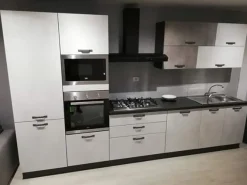 Outlet Cucina moderna lineare cucine Time a prezzo scontato Cucine Lineari|Cucine Moderne