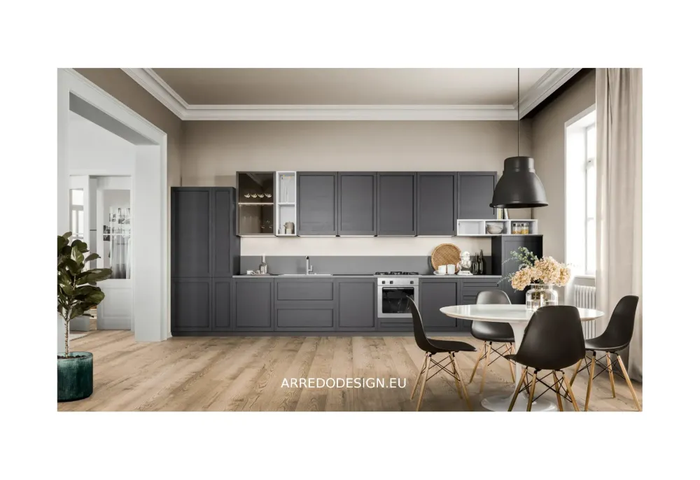 Ar-Due Cucina moderna lineare Intesa a prezzo ribassato- Cucine Lineari|Cucine Moderne