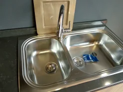 Miton Cucina moderna lineare Cucina con gole  a prezzo ribassato- Cucine Lineari|Cucine Moderne