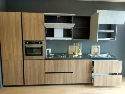 Miton Cucina moderna lineare Cucina con gole  a prezzo ribassato- Cucine Lineari|Cucine Moderne