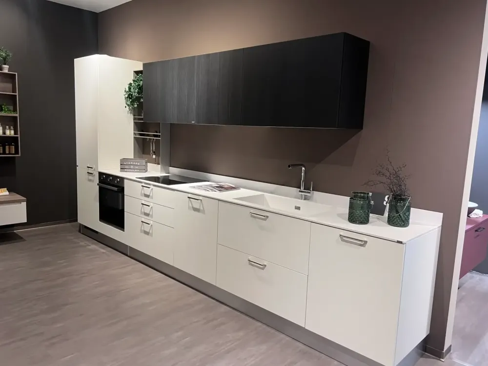 New Cucina moderna lineare Moda a prezzo scontato Cucine Lineari|Cucine Moderne