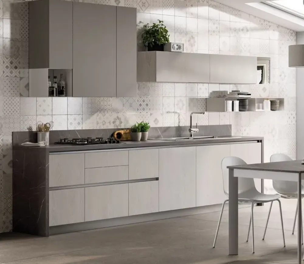 Cucina moderna lineare Evolution a prezzo scontato Cucine Lineari|Cucine Moderne
