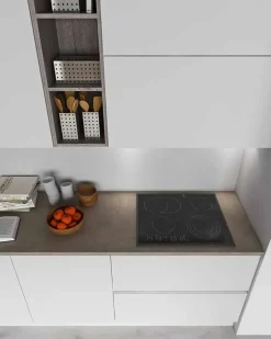 New Cucina moderna lineare Seta 3 a prezzo ribassato Cucine Lineari|Cucine Moderne