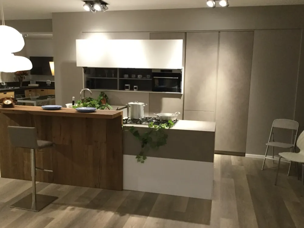 Cucina Monoliti design tortora ad angolo scontata 55%^Meson's Cucine Hot