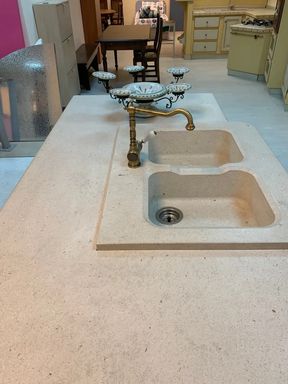 Arrex Cucina Morgana classica rossa ad isola- Cucine Ad Isola