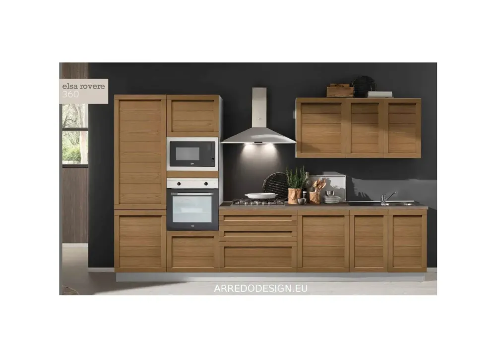 Sale Cucina moderna lineare altri colori in nobilitato Elsa Cucine Lineari|Cucine Moderne