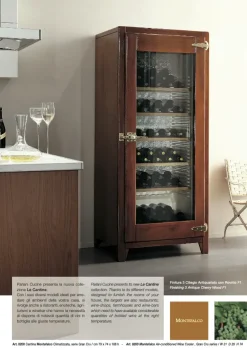 Parlani Cucina noce country lineare Cantina montefalco in Offerta Outlet- Cucine Lineari|Cucine Country