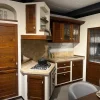 Cucina noce in muratura ad angolo Ger a soli 11000 Euro^Giaconi & Raponi Online