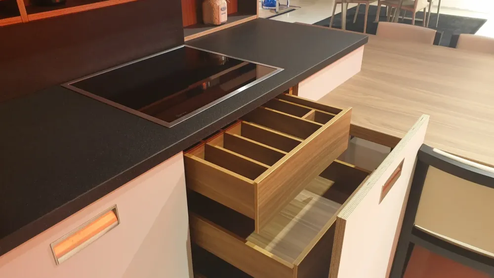 Cucina noce moderna ad angolo Milano a soli 14900 Euro Cucine Ad Angolo|Cucine Moderne