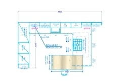 Cucina Oyster con penisola con un ribasso imperdibile^Veneta Cucine Clearance