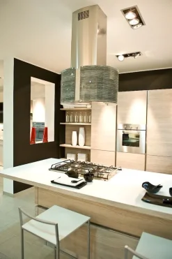 Veneta Cucine Cucina Oyster  di in Offerta Outlet -50%- Cucine Con Penisola|Cucine Moderne