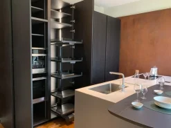 Cucina moderna con penisola altri colori in laccata opaco Phoenix^Poliform New