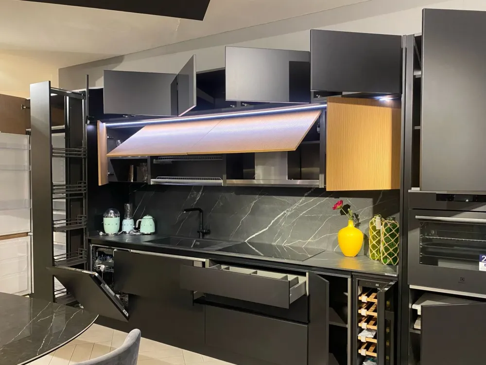 Cucina Pop lineare con un ribasso imperdibile^Mobilturi Outlet