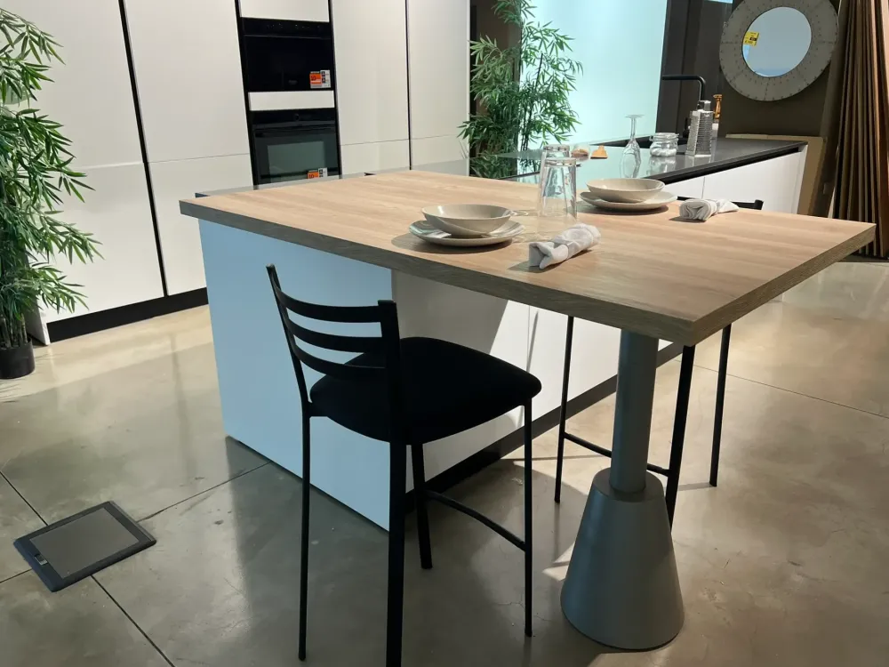 Sale Cucina pop moderna bianca con isola scontata 61% Cucine Ad Isola|Cucine Moderne