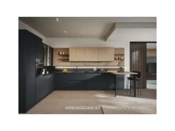 Prima Cucine Cucina Domino OFFERTA OUTLET sconto 30%- Cucine Ad Angolo|Cucine Moderne
