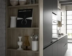 Prima Cucine CUCINA Primacucine lineare Zoe grafite e zoe grafite e silvermine SCONTATA- Cucine Lineari