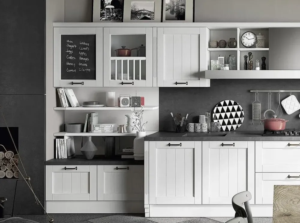 Cucina provenzale con isola Luisiana a prezzo scontato^Spagnol cucine