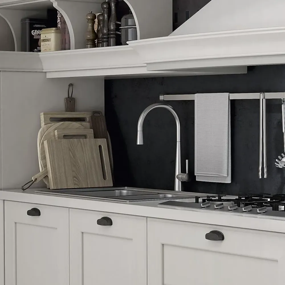 Cucina provenzale con isola Luisiana a prezzo scontato^Spagnol cucine