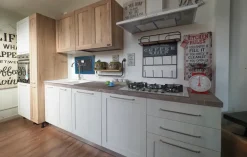 Best Cucina provenzale lineare Cucina shabby white   a prezzo ribassato Cucine Lineari