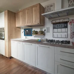 Best Cucina provenzale lineare Cucina shabby white   a prezzo ribassato Cucine Lineari