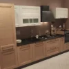 Outlet Cucina rovere chiaro classica lineare Gea in offerta Cucine Lineari