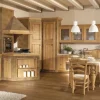 Arrex Cucina rovere chiaro country ad angolo Carola muratura scontata- Cucine Ad Angolo|Cucine Country
