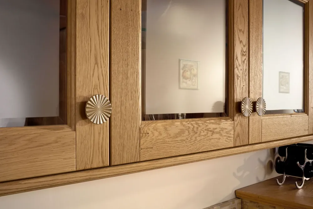 Arrex Cucina rovere chiaro country ad angolo Carola muratura scontata- Cucine Ad Angolo|Cucine Country