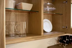 Arrex Cucina rovere chiaro country ad angolo Carola muratura scontata- Cucine Ad Angolo|Cucine Country