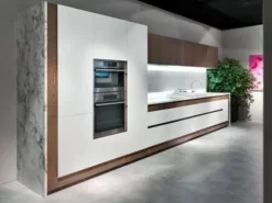 Cucina rovere chiaro design lineare Opera^Tisettanta Hot