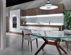 Cucina rovere chiaro design lineare Opera^Tisettanta Hot