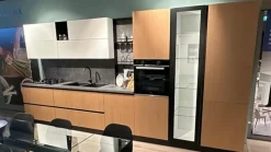 Mobilturi Cucina rovere chiaro moderna lineare Pop a soli 6950 Euro- Cucine Lineari|Cucine Moderne