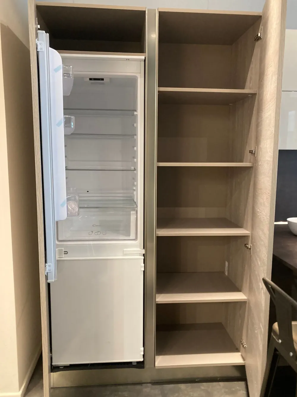 Arredo3 Cucina rovere chiaro moderna con penisola Cloe- Cucine Con Penisola|Cucine Moderne