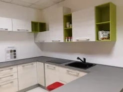 Cucina rovere chiaro moderna ad angolo Gaia^Mobilturi Online