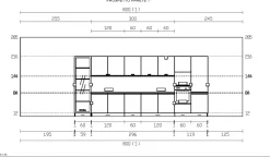 Imab Cucina rovere moro moderna lineare Teia- Cucine Lineari|Cucine Moderne