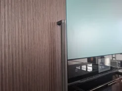 Cucina rovere moro moderna con isola Cucina con isola riga a soli 12000 Euro^Armony Clearance