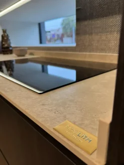 Outlet Cucina rovere moro moderna lineare Young in offerta Cucine Lineari|Cucine Moderne