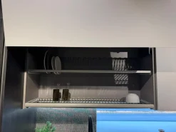 Outlet Cucina rovere moro moderna lineare Young in offerta Cucine Lineari|Cucine Moderne