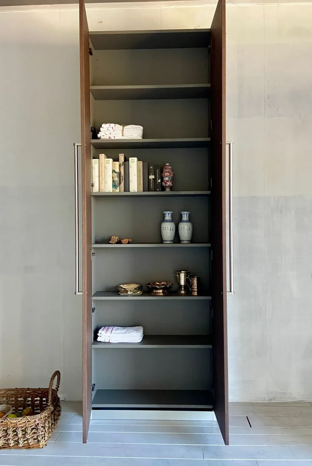 Best Cucina rovere moro moderna lineare Dispensa mh6 rovere raw in offerta Cucine Lineari|Cucine Moderne