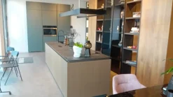 Scavolini Cucina design con isola altri colori in legno Libra- Cucine Ad Isola|Cucine Design