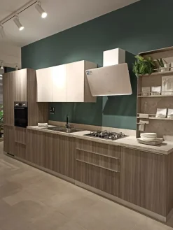 Cucina moderna lineare altri colori in laminato opaco Urban^Scavolini Discount