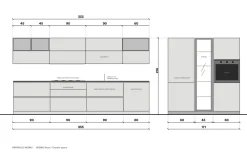 Colombini Casa Cucina Segno di in Offerta Outlet -35%- Cucine Lineari|Cucine Moderne