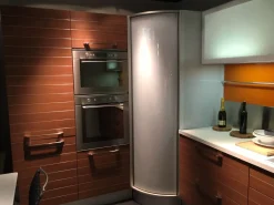 Cucina Sintesi moderna bianca ad angolo^Snaidero Hot