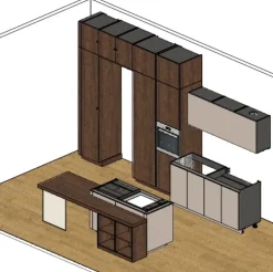 Snaidero Cucina link OFFERTA OUTLET sconto 61%- Cucine Ad Isola|Cucine Design