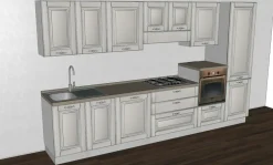 Cucina Bolgheri OFFERTA OUTLET sconto 25% Cucine Lineari