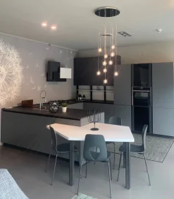 Stosa CUCINA Metropolis PREZZO OUTLET scontata 30%- Cucine Con Penisola|Cucine Moderne