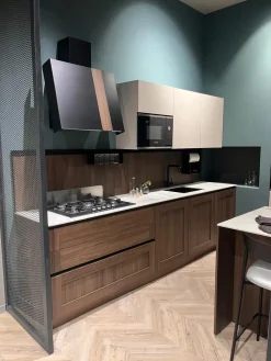 Stosa Cucina moderna con penisola altri colori in melaminico City- Cucine Con Penisola|Cucine Moderne