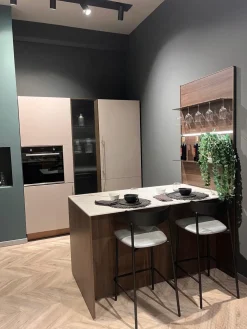 Stosa Cucina moderna con penisola altri colori in melaminico City- Cucine Con Penisola|Cucine Moderne